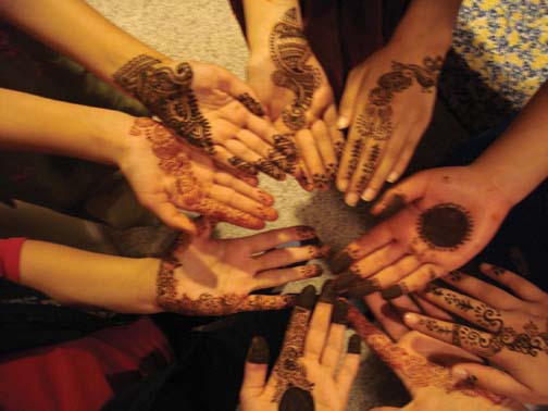 Decorated Hands